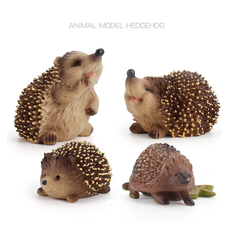 

Children‘s Simulation Wild Hedgehog Animal Model Science Education Cognition Jungle Hedgehog Desktop Figure Toys
