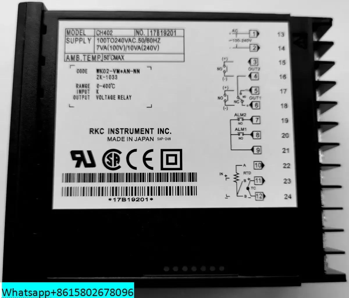 RKC термостат RH400 FK02-V * GN/Suhu Meter FK02-M FK02-VM GN/A FK02-MM AB