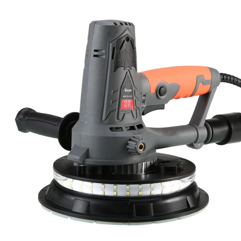 

Wall Sander Electric With Lamp Self-cleaning Sandpaper Machine Putty Wall Sander Wall Sander