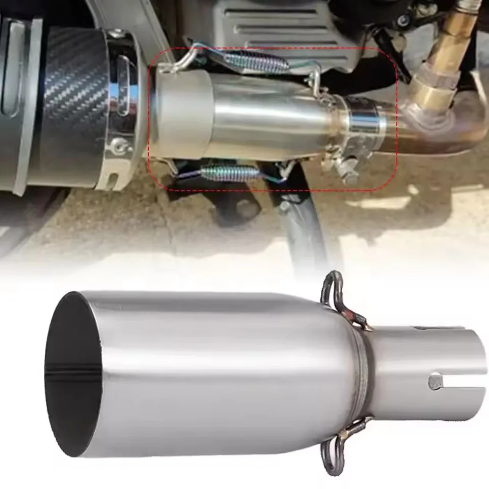 Фото Адаптер для выхлопной системы мотоцикла MV Agusta, средняя и концевая секции, 28-45 мм, 51 мм, безразрушительная установка №1
