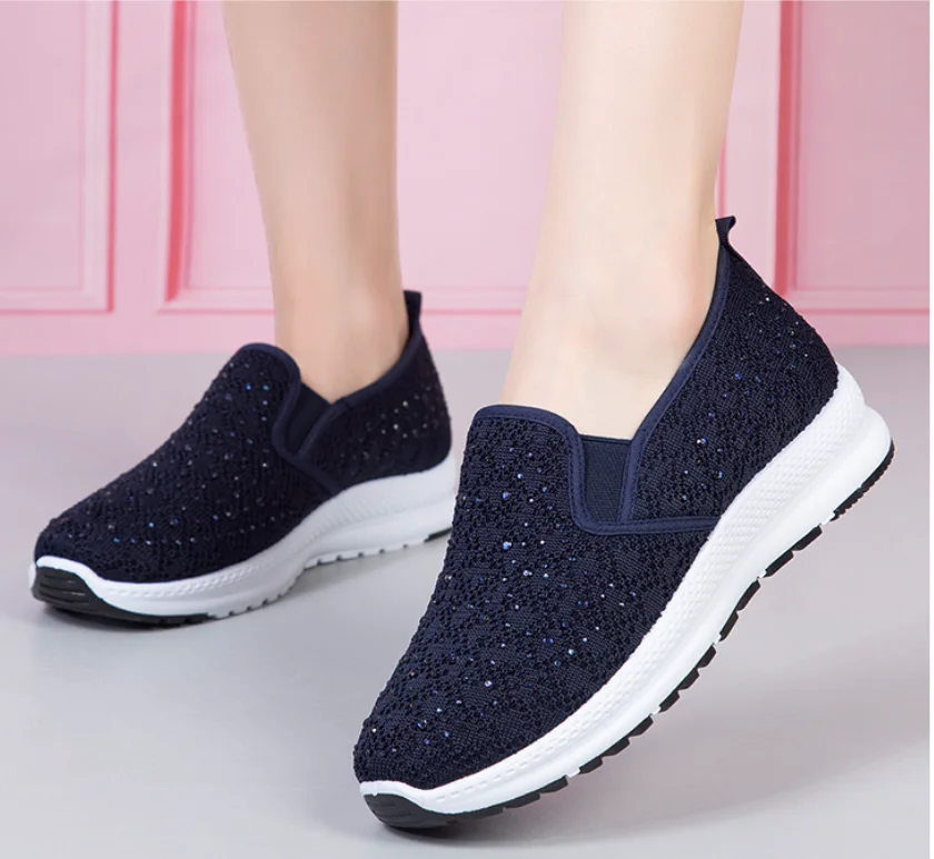 New women's sports shoes Spring and autumn casual flat shoes Heel refrigerator Women's non-slip flat shoes Women's shoes 2023