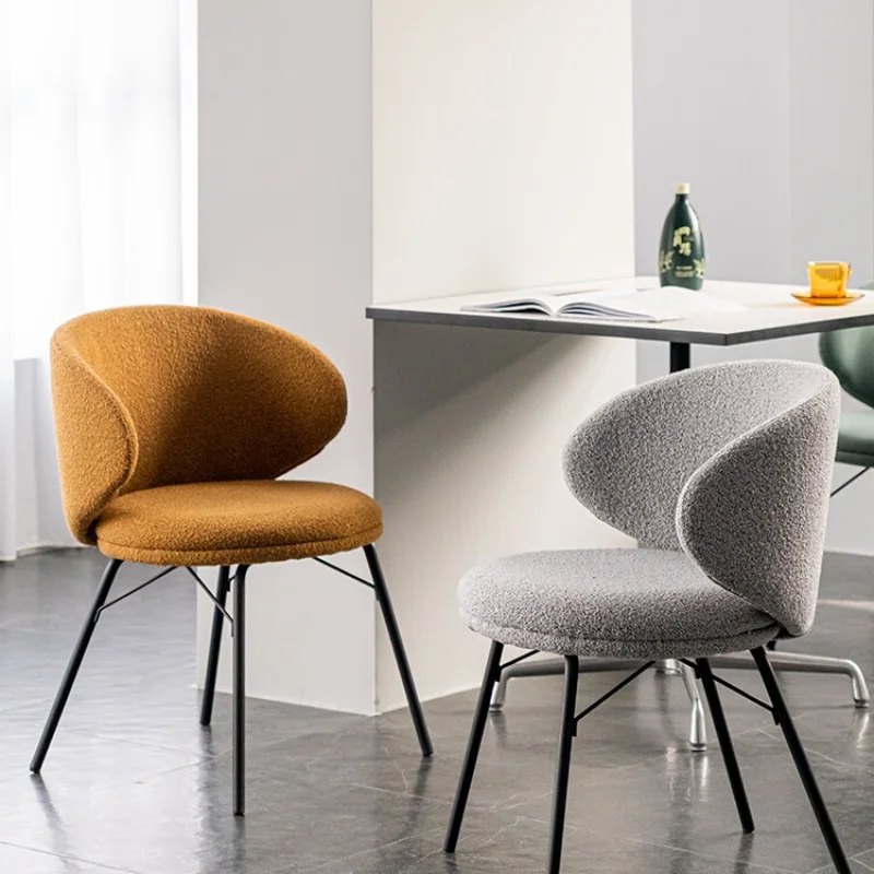 

Simple Modern Accent Dining Chairs Modern Accent Relaxing Banquet Luxury Dining Chairs Ergonomic Vanity Sillas Home Furniture