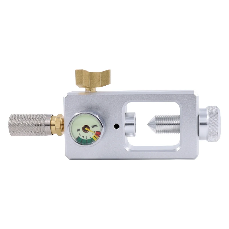 

New Diving Tank Refill Adapter With 5000 PSI Pressure Gauge Diving Oxygen Cylinder Refill Adapter For Oxygen Cylinder