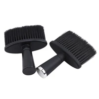 professional soft black neck face duster brushes hairdresser hair clean hair brush beard brush salon cutting hairdressing
