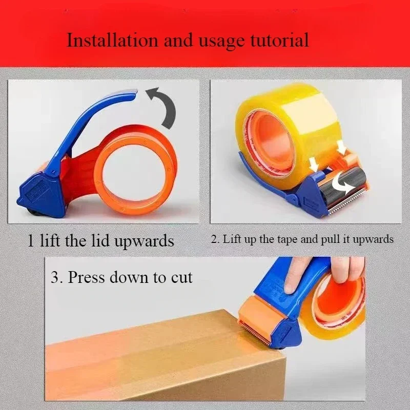 5 шт. 5/6 см прозрачный резак для ленты ручной логистический пакет инструмент