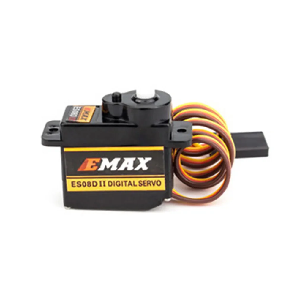EMAX ES08D II 9g микро сервопривод пластиковая Шестерня аналоговый мини для моделей RC с