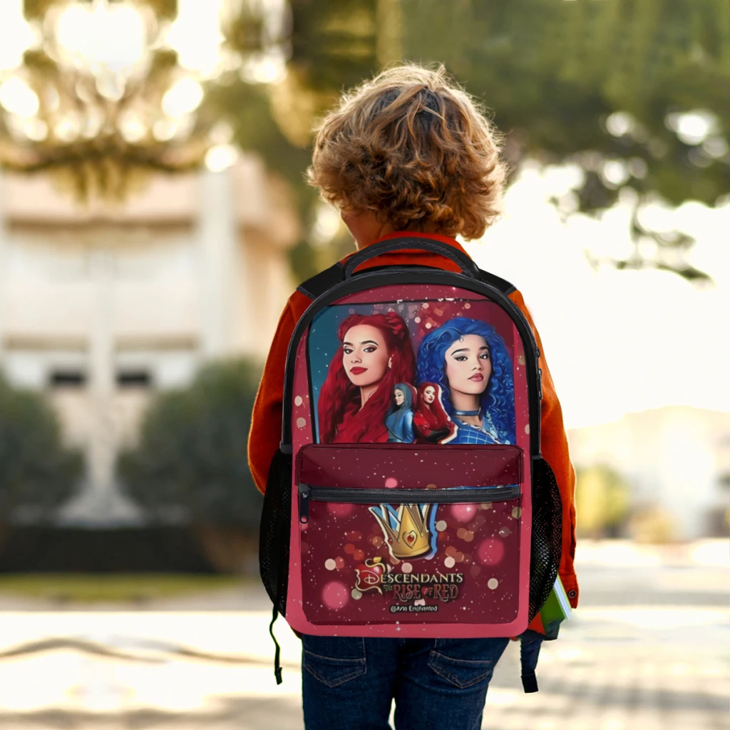 Descendants 4 The Rise Of Red - Kylie Cantrall and Malia Baker школьный рюкзак для девочек вместительный