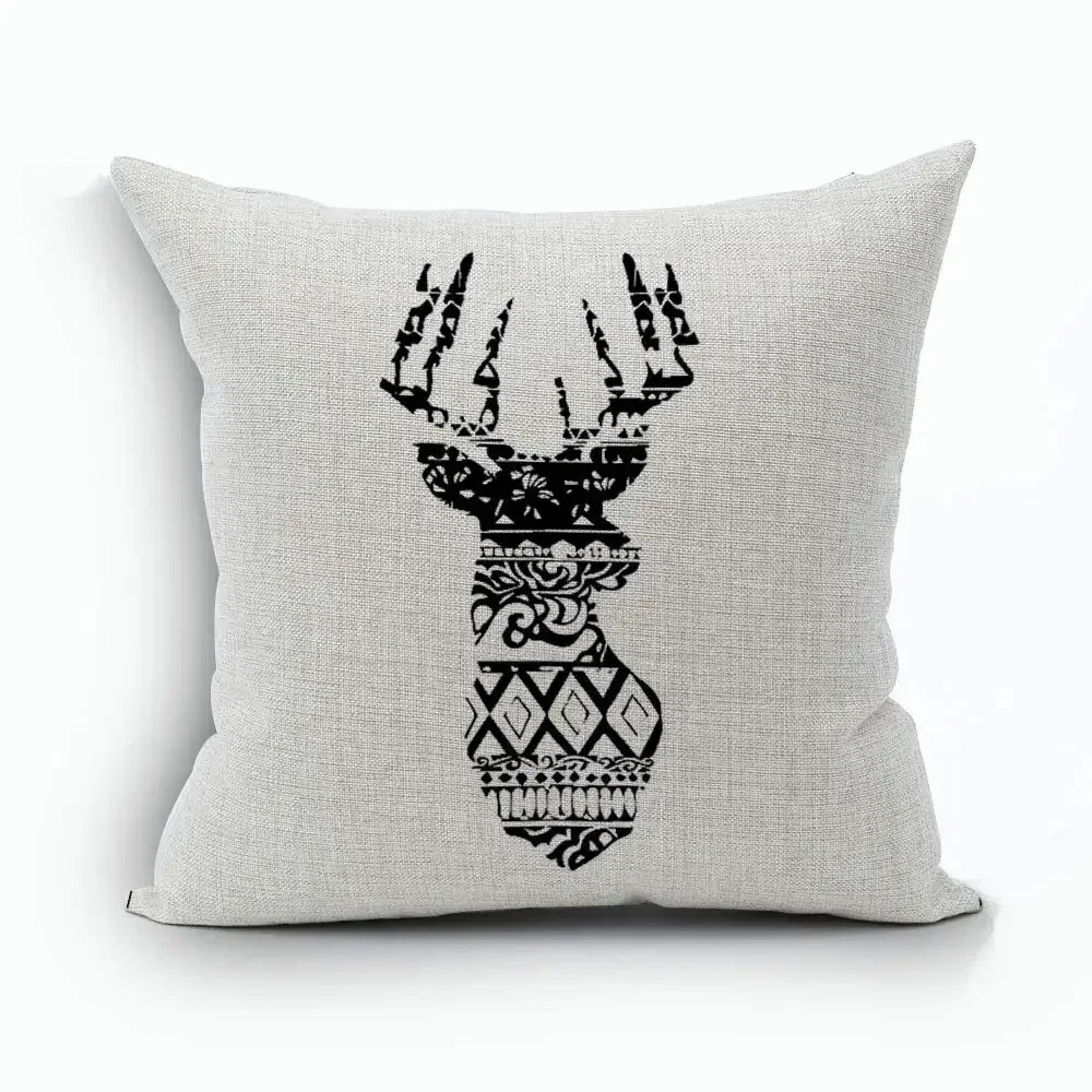 Льняная наволочка Shenglu для дивана в гостиной украшение дома современный