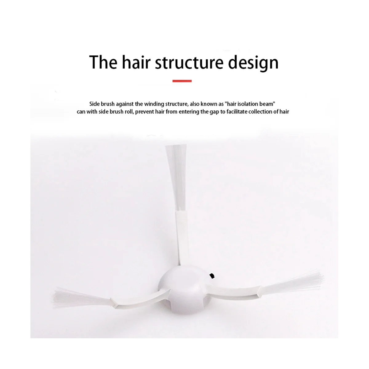 Боковая щетка для робота-пылесоса Xiaomi Mijia 1C 2C STYTJ01ZHM 8 шт.