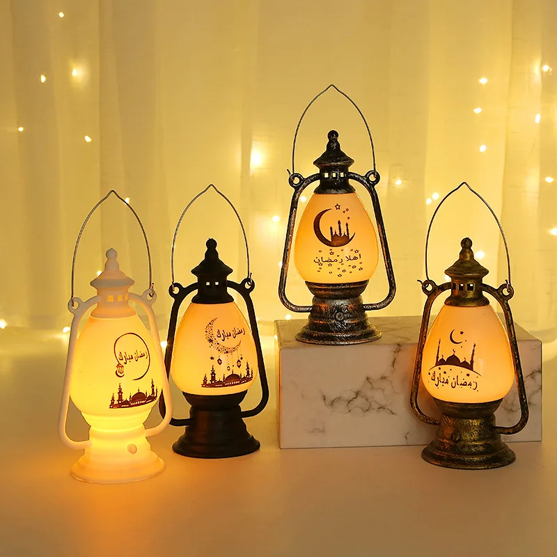 

Al Adha Islamic Eid Mubarak Ramadan Gifts Mubarak Ramadan Candle Holder Wind Lamp Arabian Lantern Islamic Muslim Party Ornaments