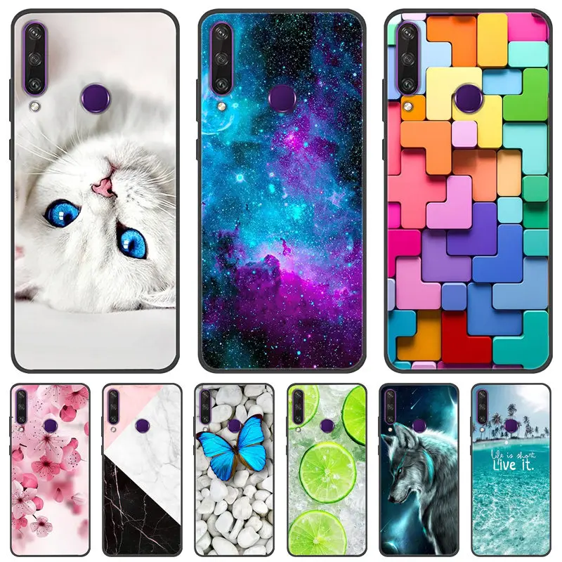 

For Huawei Y6P Case Y5P Phone Cover Soft Silicone Back Case for Huawei Y5P Y6P Y7P ART-L29 MED-LX9 Protective Case Fundas Cover