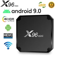 x96 mini smart tv box android 9 0 tv box amlogic s905w quad core 2 4ghz wifi 1gb8gb 2gb16gb x96mini media player set top box