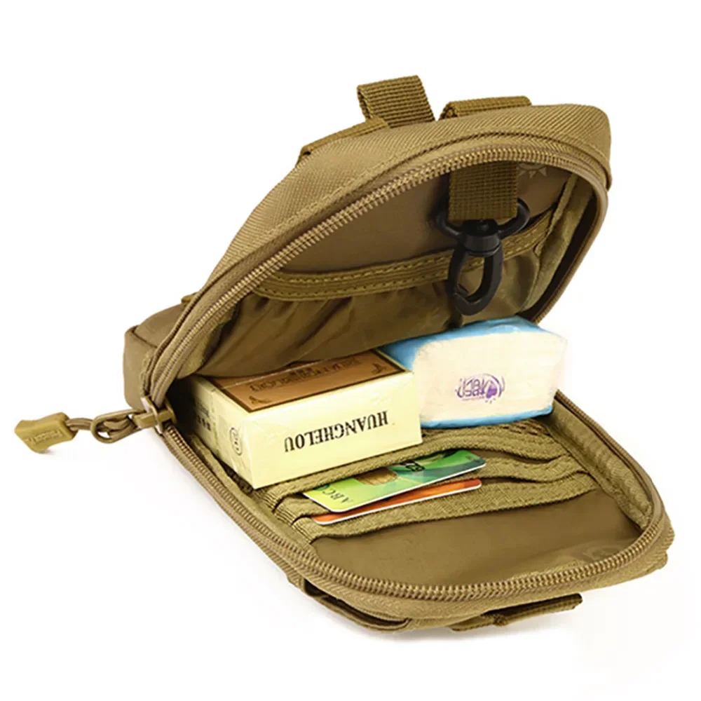 Мужская поясная сумка в винтажном стиле прочный нейлоновый материал