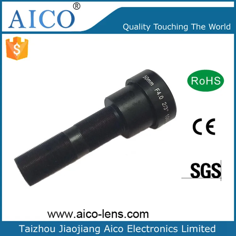 F4.0 2/3 &quot10mega 50 мм 4k M12 S Mount Far Field Telephoto F4 плата видеонаблюдения с объективом для