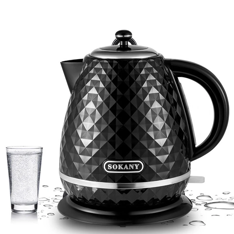 1.7L Electric Kettle 220V Tea Pot Hot and Cool Kettle Double Anti-scald Tea Coffee Anti-dry Samovar Automatic Power-off