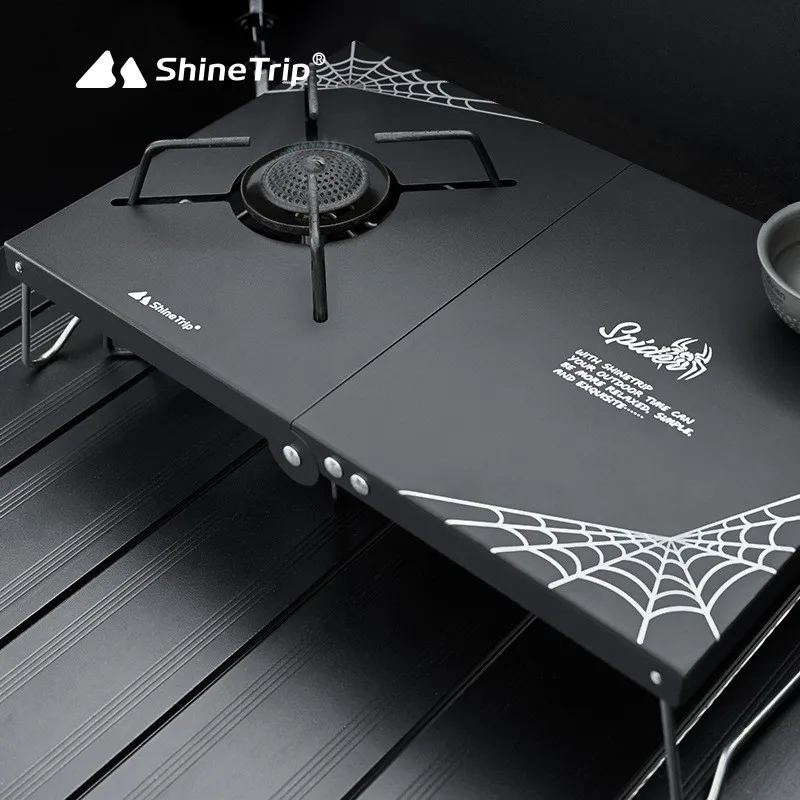 Переносной стол ShineTrip из алюминиевого сплава для кемпинга и пикника