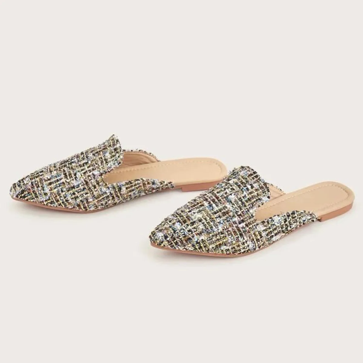 2023 Summer New Colorful Fashion Design Women Mules Shoes Fashion Outdoor Cusp Women's Slippers Leisure Shoes Sandals