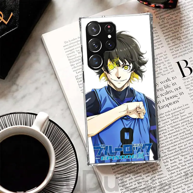 Чехол Blue Lock Bachira Meguru для Samsung Galaxy S23 S22 S24 S25 Ultra S21 Plus S20 FE чехол телефона S10 + S10E S25U с