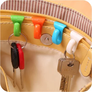 Image for 4Pcs Practical Anti Lost Bag Hook Key Clips Key Ho 