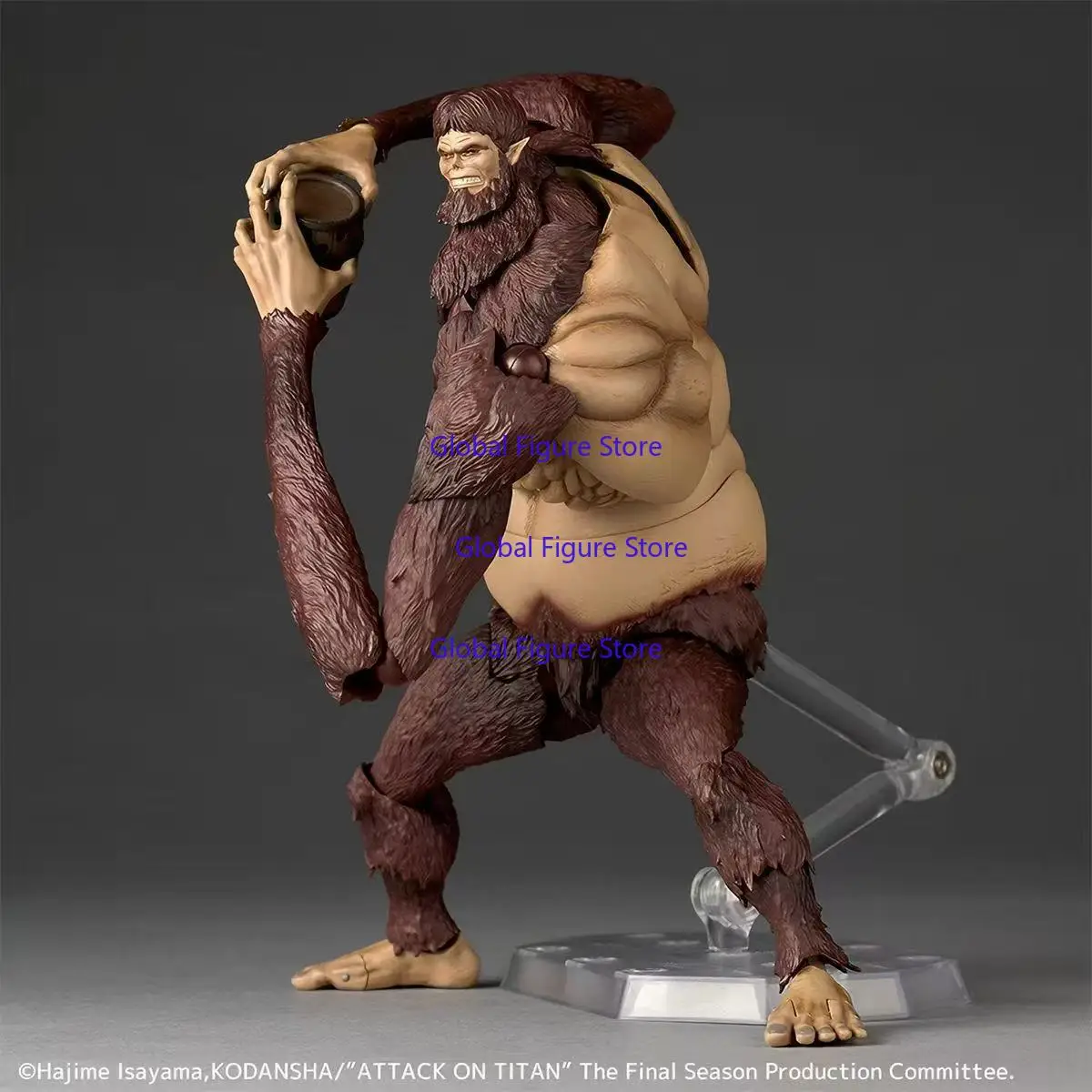 Фото Фигурка Kaiyodo Revoltech Amazing Yamaguchi Beast Titan Attack on Titan Orc №4