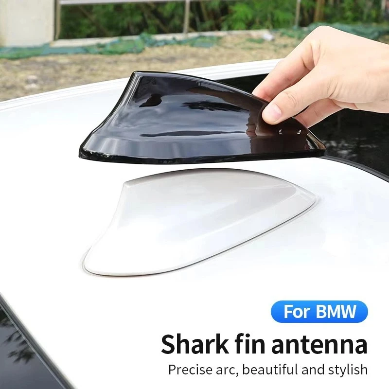 Фото Плавник акулы из углеродного волокна ABS для BMW F20 F21 F23 F15 F16 F45 F30 F32 F34 F48 F39 G01 G04 G30 G32 G20 X1 X2 X3 X5 X6 №1