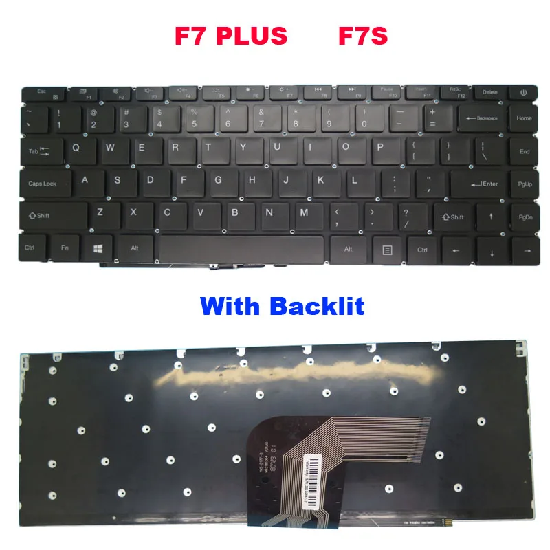 Ноутбук с оригинальной клавиатурой подсветкой для Teclast F7 PLUS F7S XK-HS105 MB3181004 |