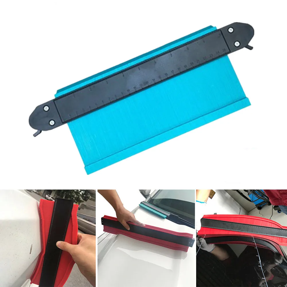 

Car Body Panel Sheet Metal Tool Shape Contour Profile Gauge Duplicator Ruler Arc Surface Irregular Contour Gauge Car Sheet Ruler