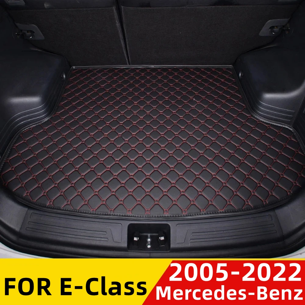 

Коврик для багажника автомобиля Mercedes-Benz E Class 2005-2022 W212 W213, водонепроницаемый задний Чехол для груза, коврик, аксессуары для заднего багажника,...