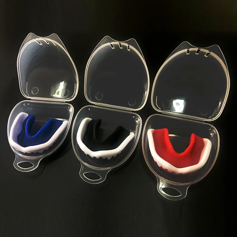 

Adult Professional Boxing Braces Muay Thai Mma Sports Mouthguard Eva Adjustable Free Fighting Sanda Training Mouthpiece