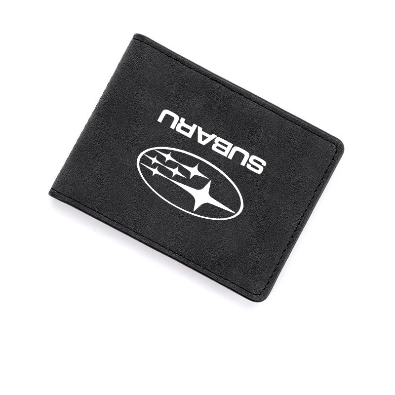 Кожаная сумка для водительских кредитных карт документов чехол Subaru Legacy Forester XV