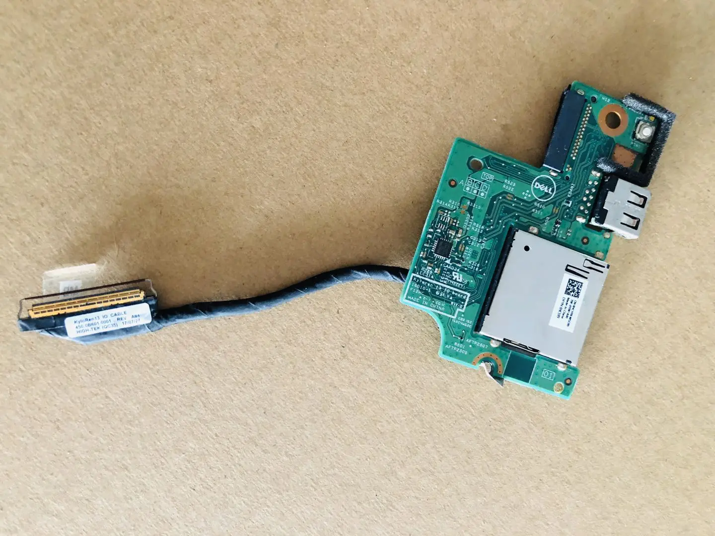 For Dell Inspiron 7370 7373 laptop Power Button Board Cable 