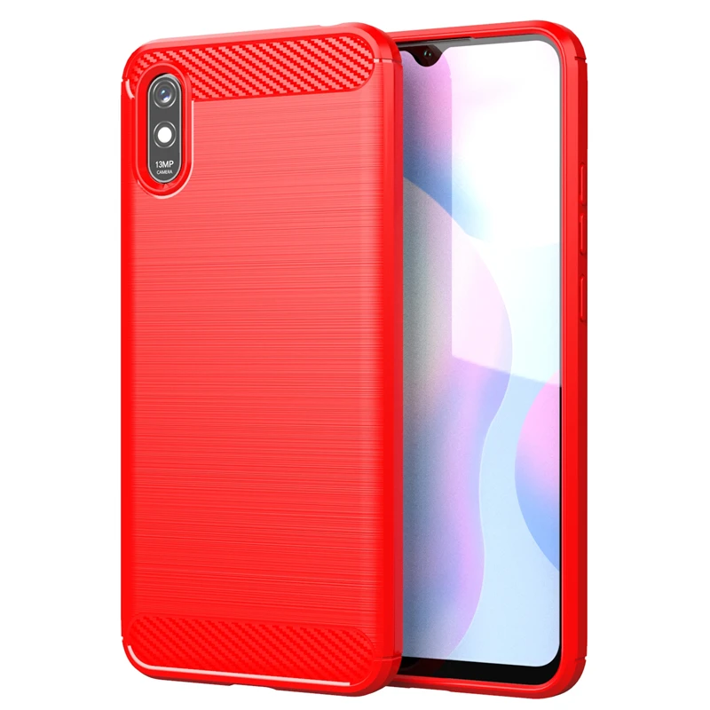 Чехол для Xiaomi Redmi 9A чехол 9 A C Capas противоударный задний бампер ТПУ Жесткий Мягкий