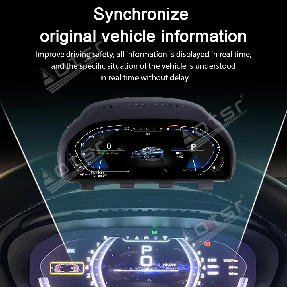 Цифровой кластер для BMW 5 серии F10 F11 F18 F07 5GT 2010 2011 2012-2017 приборная панель