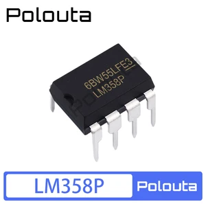30PCS LM358P LM358N LM358AN LM358 DIP-8 operational amplifier chip POLOUTA