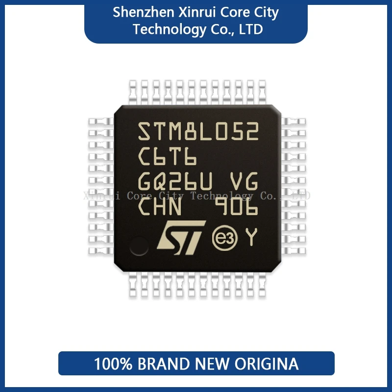

Latest IC STM8L052C6T6 MCU Programmable Microcontroller LQFP48 module Chips Original Genuine Spot Single-chip
