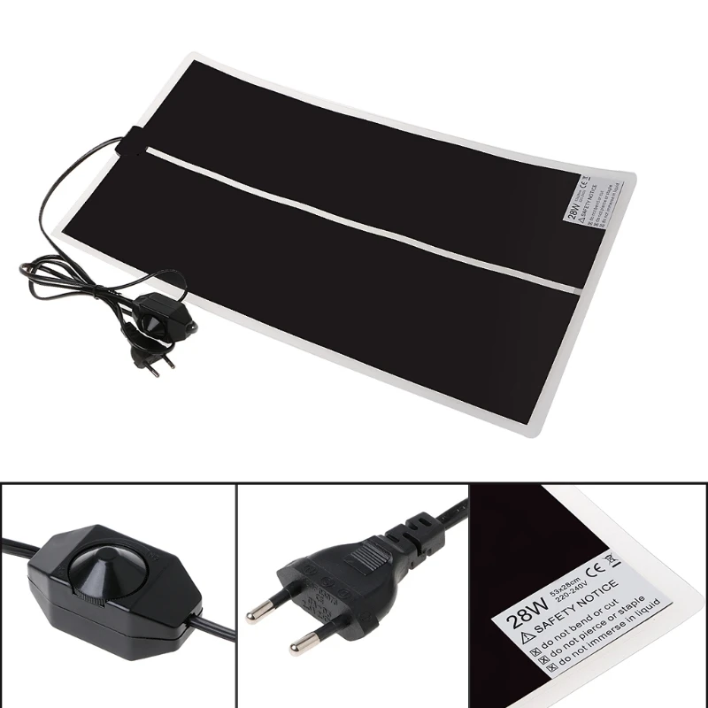 

Грелка для рептилий террариум для ящерицы 11 ''x 21'' 28W 220-240V