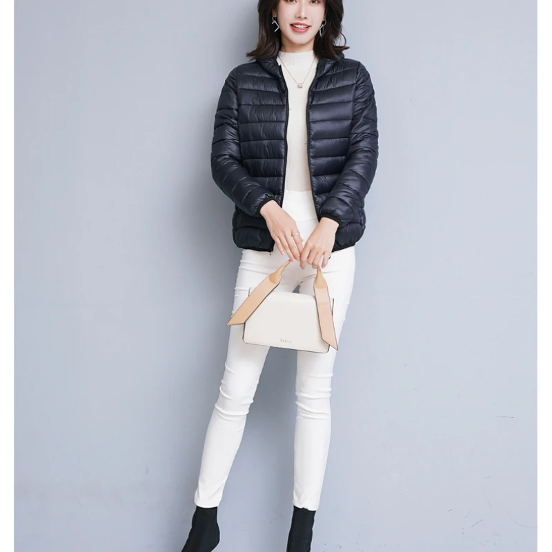 

Cotton Coats for Women 2023 Winter New Light Thin Korean Fashion Loose Short Jackets Female Clothes Women Casacas Para Mujer Cjk