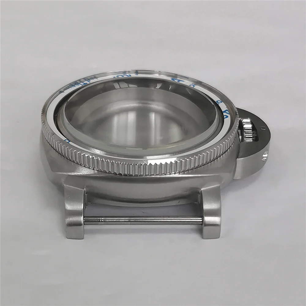 NH35 NH36 Case, 316L Stainless Steel 42MM Watch Case Bezel Black Inner Shadow Case for NH35/NH36/4R/7S Movement