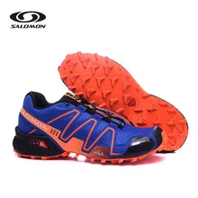 Original Salomon Speed Cross 3 Running Shoes Men's Sport Sneakers Salomon Speedcross 3  CS III Men's Shoes