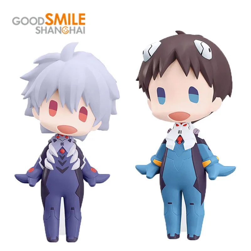 

GSC Original Hello! Good Smile Eva Ikari Shinji Kaworu Nagisa Neon Genesis Evangelion Anime Figure Q Version Kawaii Child Toys