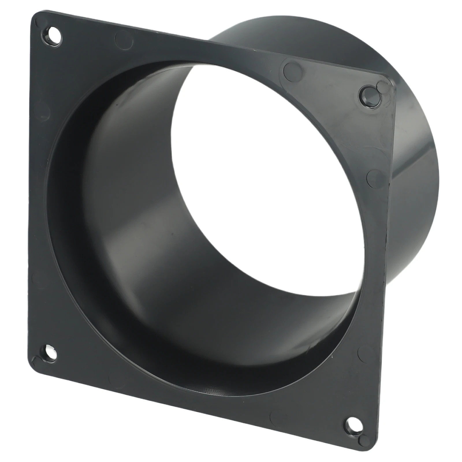 Настенный фланцевый соединитель из АБС-пластика 75-120 мм для вентиляционных труб