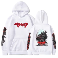 anime hoodie berserk hoodies guts pullovers sweatshirts tops casual hip hop streetwear overside hooded pullover mens clothing