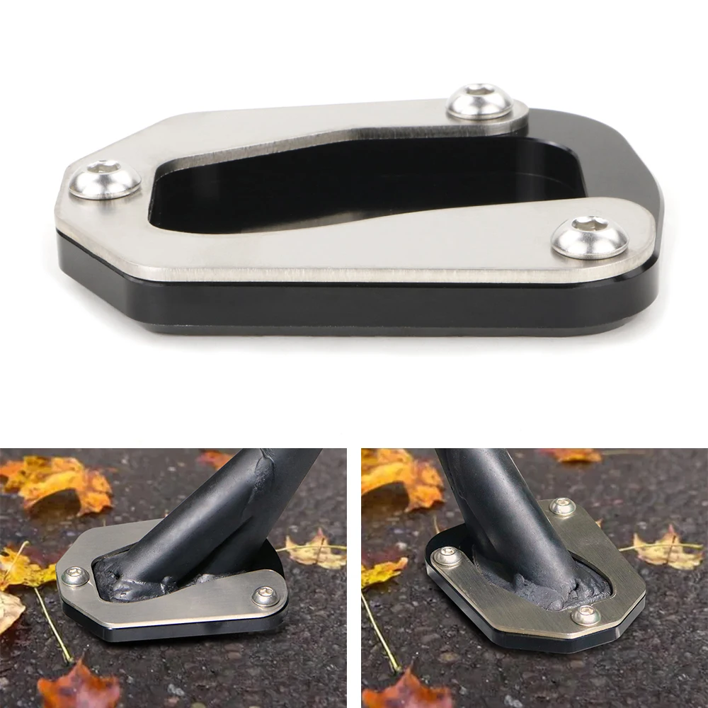 

Motorcycle Kickstand Side Fit For Suzuki DR650 DR650SE 1996-2022 DR 650 DR 650SE Foot Stand Enlarger Extension Enlarger Pate Pad