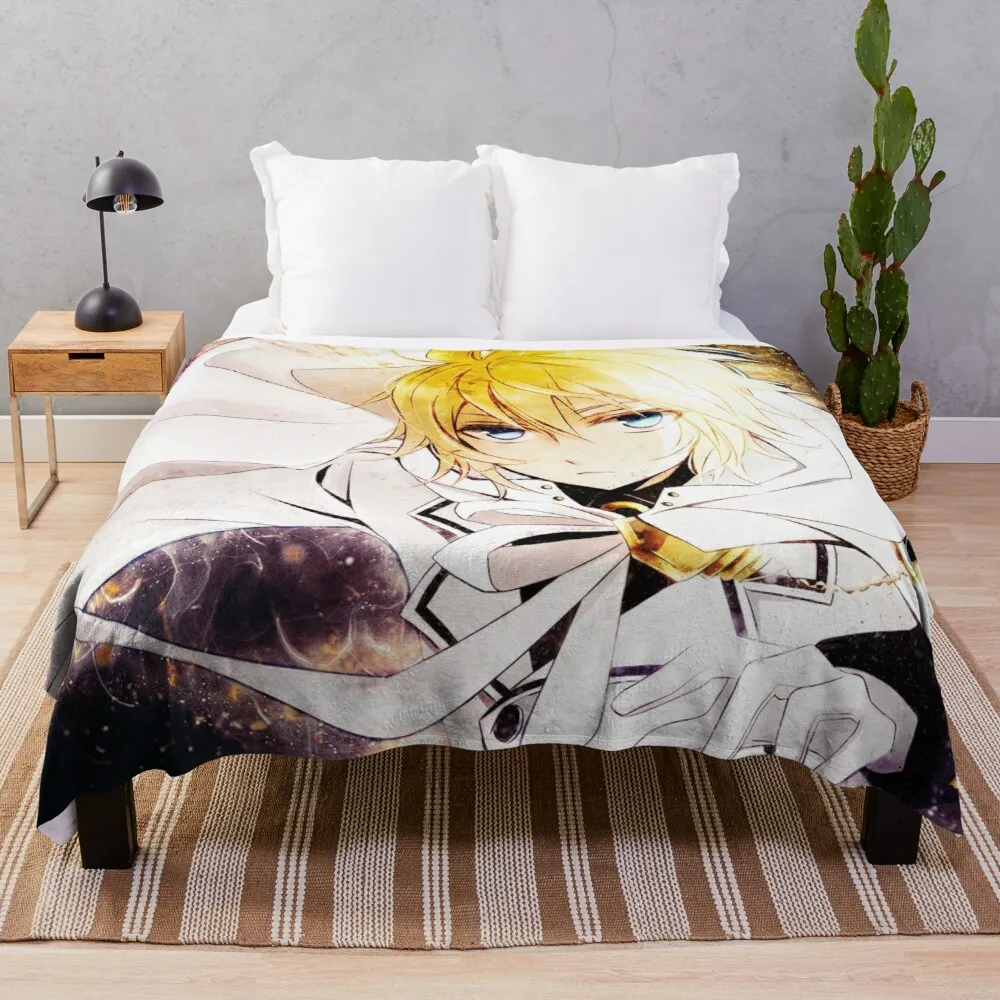 

Одеяло Mikaela Hyakuya Seraph of the end, дорожное одеяло, одеяло