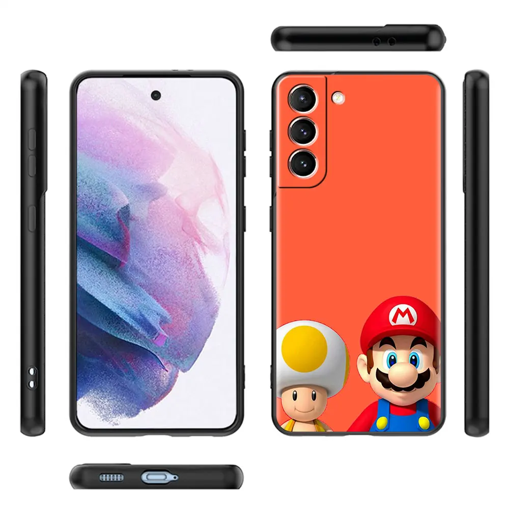 Противоударный чехол для Samsung Galaxy S20 FE S21 Ultra S10 S10e S9 S8 Plus S7 S22 + чехлы мягкий телефона