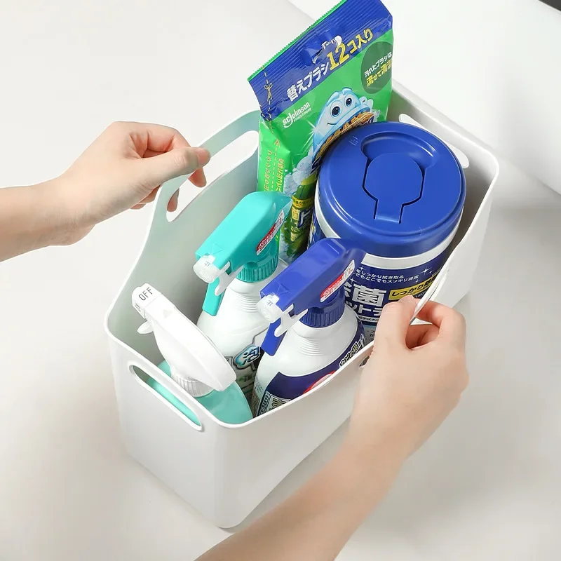 Простая многофункциональная корзина для хранения мелочей принадлежности чистки