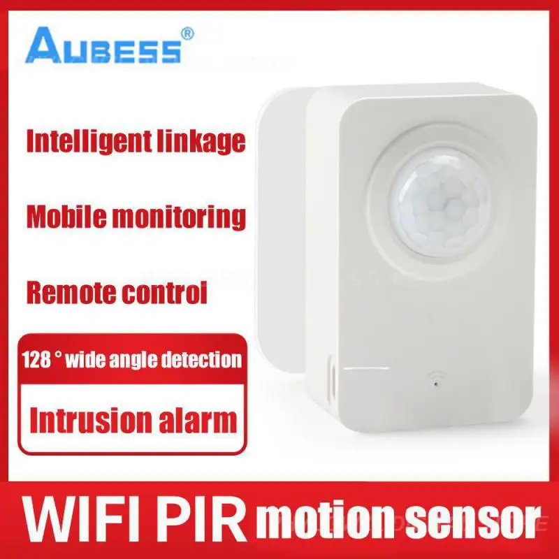 

No Wiring Required Motion Senso App Remote Control Sensing Sensitivity Infrared Human Body Sensing Sensor Connect To Router