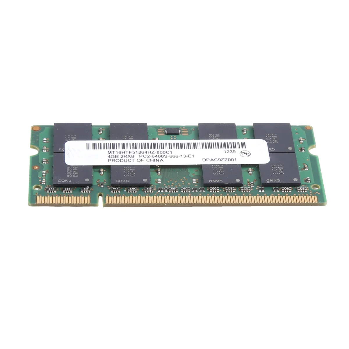 Для MT DDR2 4 ГБ 800 МГц ОЗУ PC2 6400S 16 чипов 2RX8 1 8 В 200 контактов SODIMM для памяти ноутбука