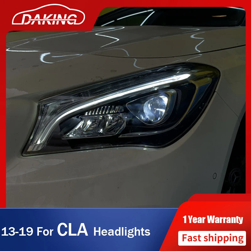 Автомобильные фары с мотивом Mercedes-Benz W117 CLA 2013-2019 180 200 220