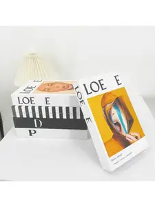 Fashion Inspired Decorative Books - Hardcover Fake Decorative Books for  Coffee Table/Shelves with No…See more Fashion Inspired Decorative Books 